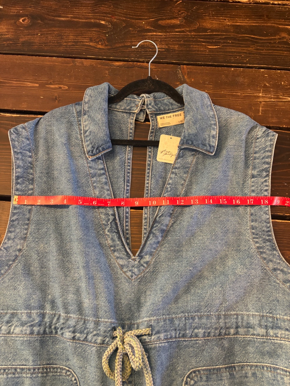 We The Free Lantana Cropped Coverall  size large NWT retail $228 - Picture 11 of 15